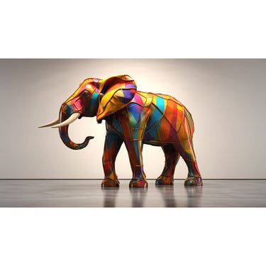 Contemporary Elephant Canvas